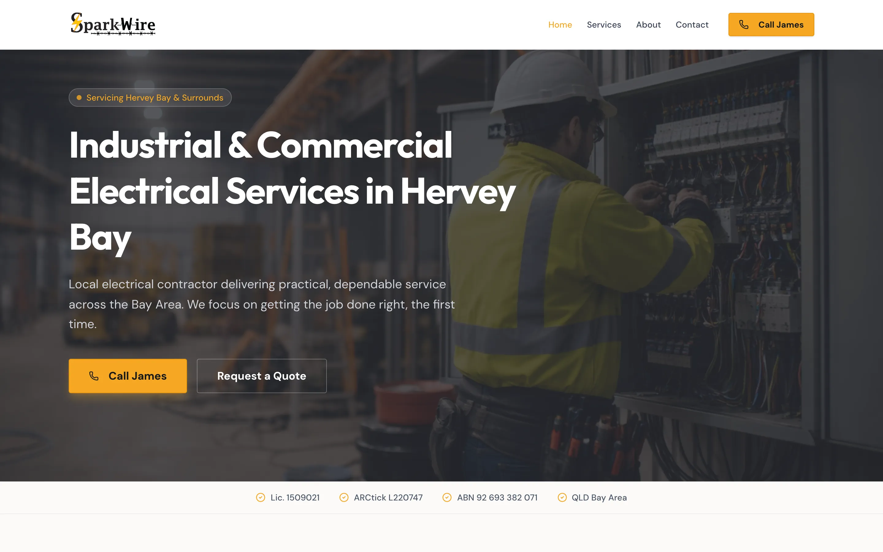 Sparkwire website